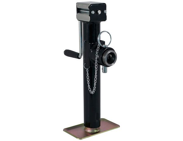 Buyers 0091220 - Side Wind Swivel Jack, 10" Travel, Pipe Mount
