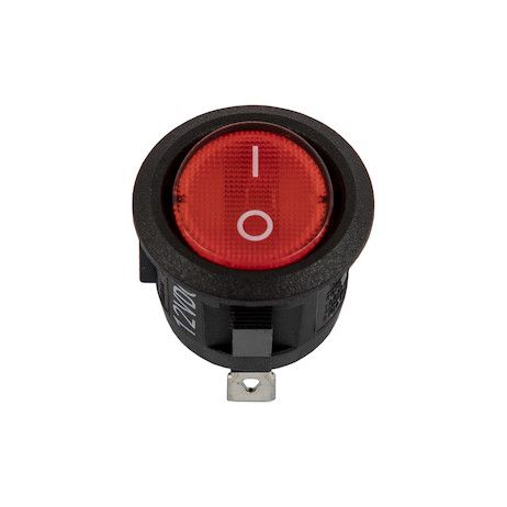 Buyers 6391100 - ROCKER SWITCH RND ILLUM