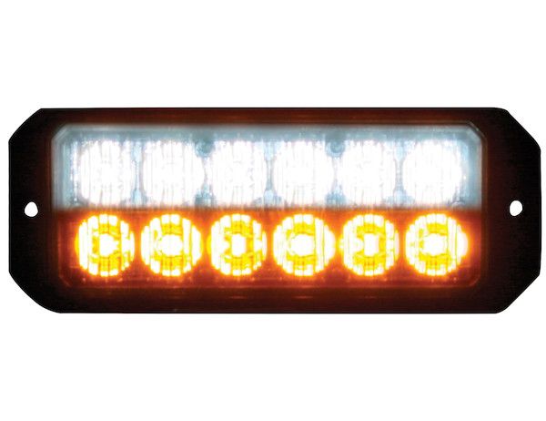 Buyers 8891702 - STROBE LED SURFACE MT 5" CLR/AM