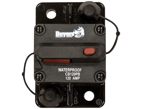 Buyers CB120PB - CIRCUIT BREAKER 120 AMP PB