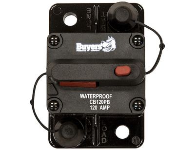 Buyers CB120PB - CIRCUIT BREAKER 120 AMP PB
