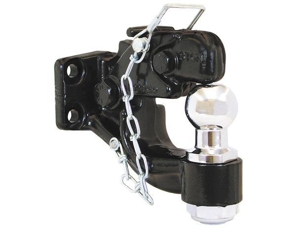 Buyers 10050 - 8 Ton Combination Hitch w/ Mounting Kit, 2" Ball