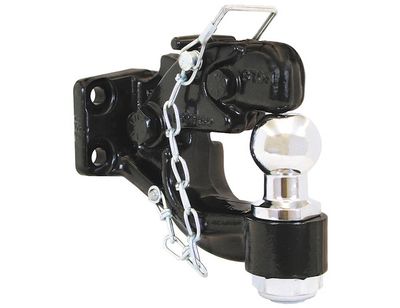 Buyers 10050 - 8 Ton Combination Hitch w/ Mounting Kit, 2" Ball