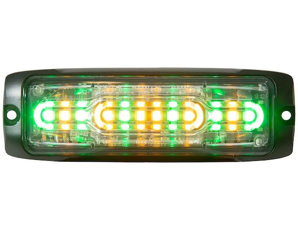 Buyers 8890310 - STROBE LIGHT ULTRA THIN AM/GRN