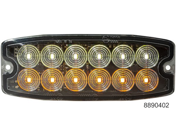 Buyers 8890402 - STROBE LIGHT ULTRA THIN AM/CLR