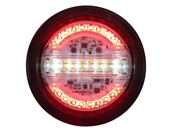 Buyers 5624432 - LIGHT LED STT COMB AMBER ROUND