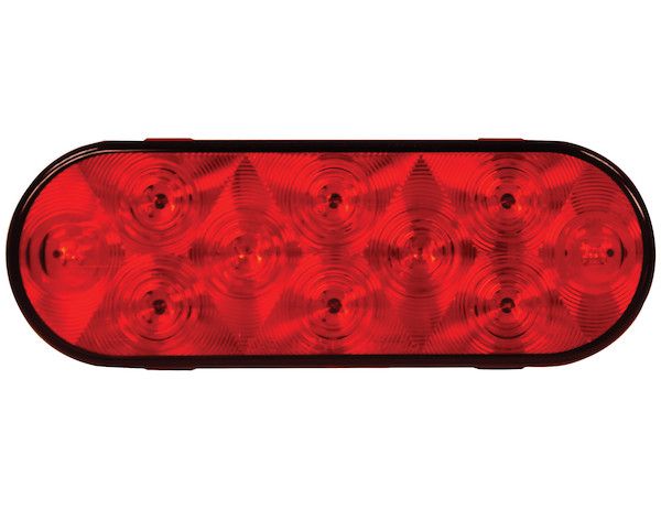 Buyers 5626551 - LED RED OVAL STT 10D AMP STYLE