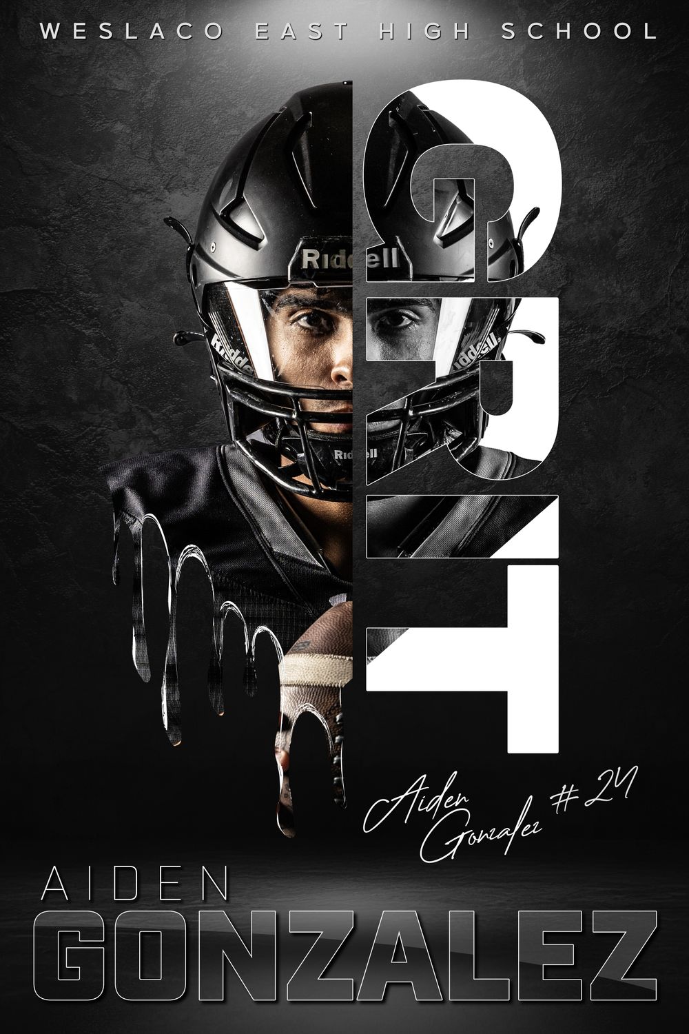 Concrete Drip PSD Template