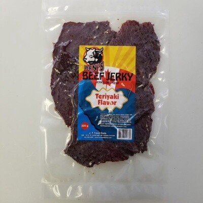 BCE TERIYAKI JERKY 225GM