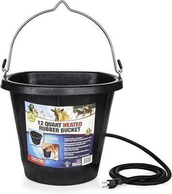 KV HEATED RUBBER BUCKET 12QT
