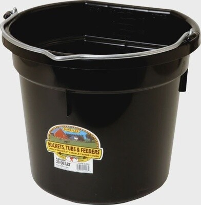 KV BUCKET 20QT BLACK