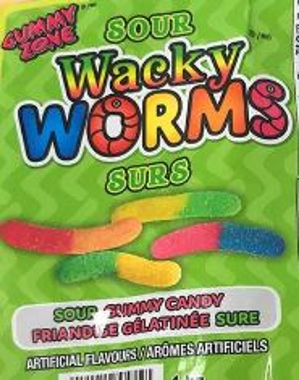 BCE SOUR WORMS 120G