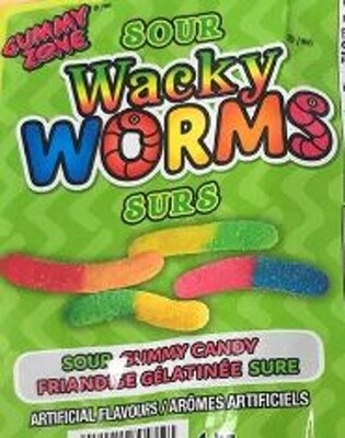 BCE SOUR WORMS 120G