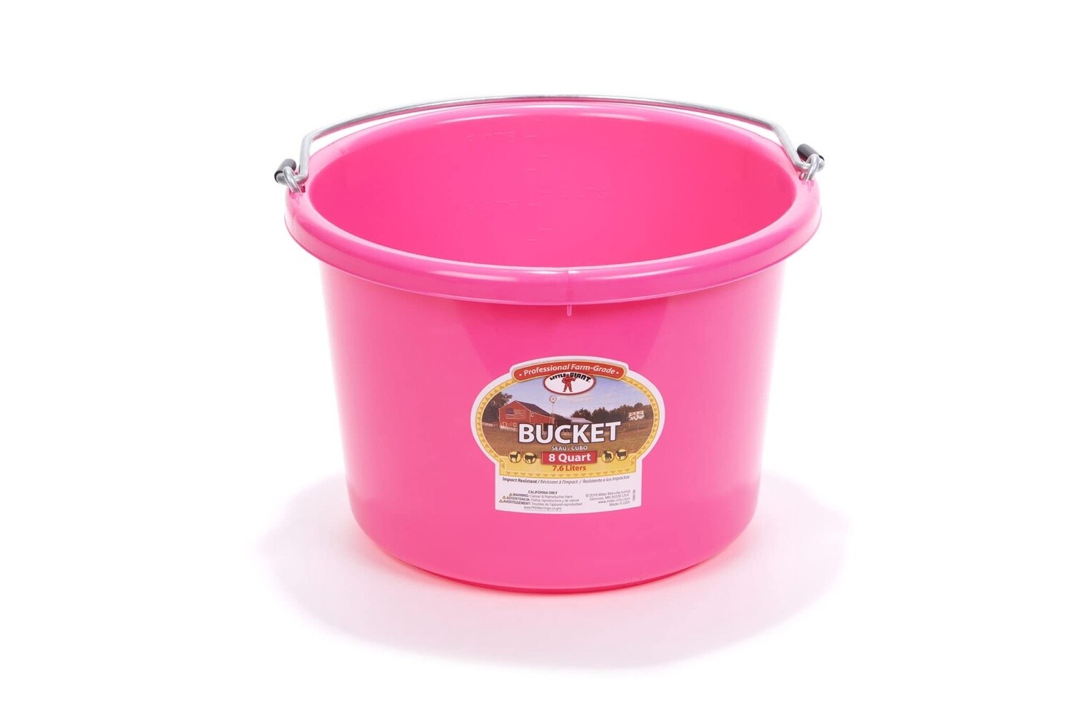 KV PINK BUCKET 8QT P8