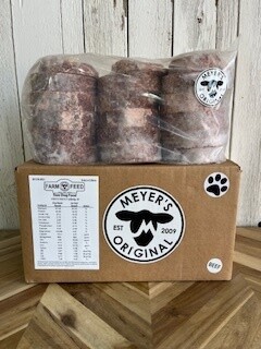 MC RAW PET  FOOD 7.5 KG BOX (FROZEN)
