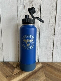 PVC WATER BOTTLE BLUE