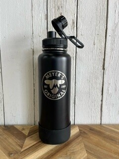 PVC WATER BOTTLE BLACK