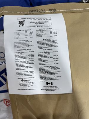 DRIED MOLASSES