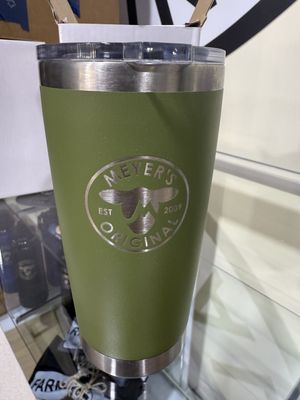 PVC COFFEE CUP GREEN