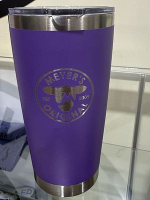 PVC COFFEE CUP PURPLE