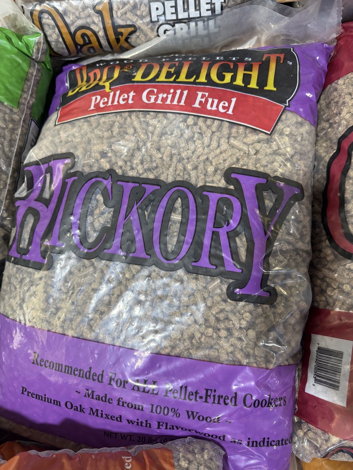 BBQS DELIGHT PELLETS HICKORY