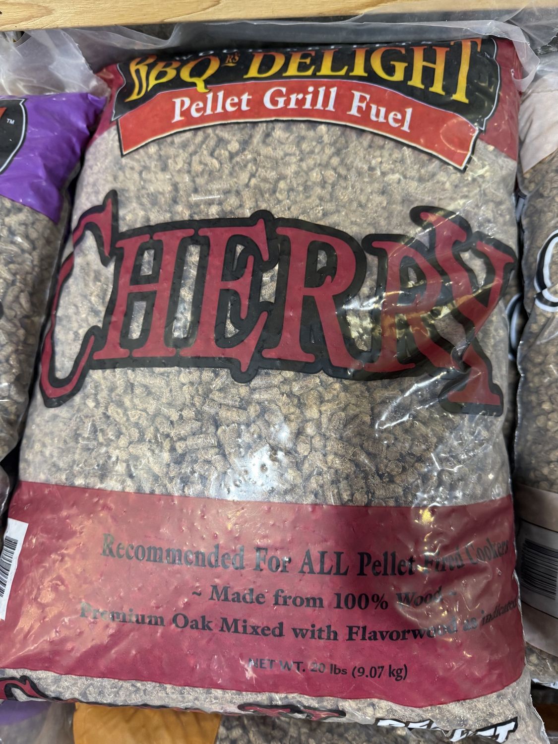 BBQS DELIGHT PELLETS CHERRY