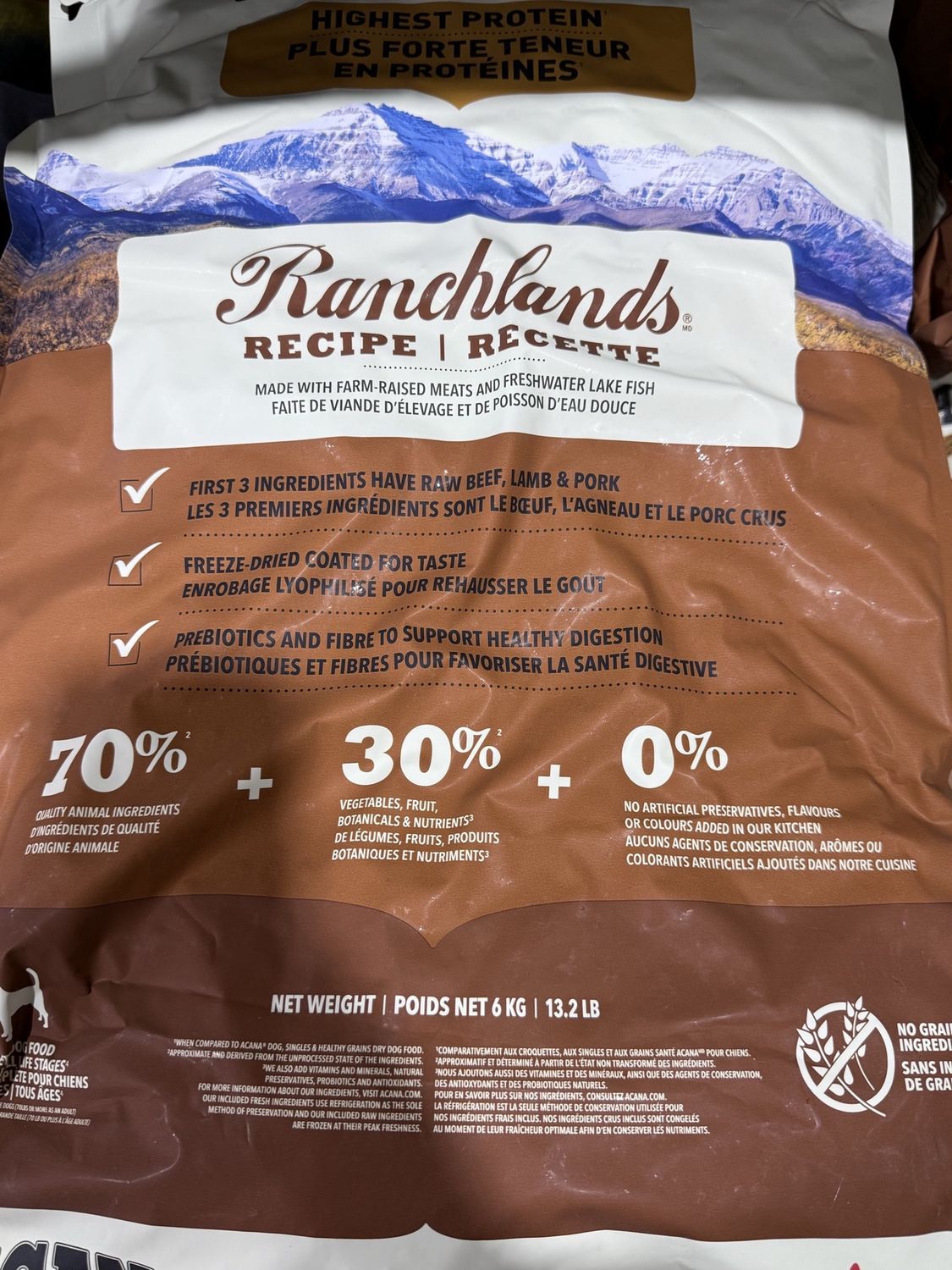 ACANA RANCHLANDS 6KG