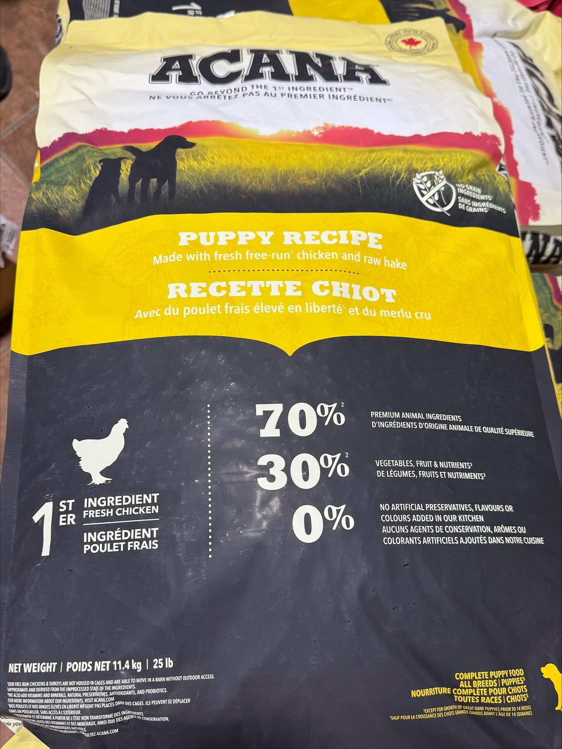 ACANA PUPPY 11.4KG
