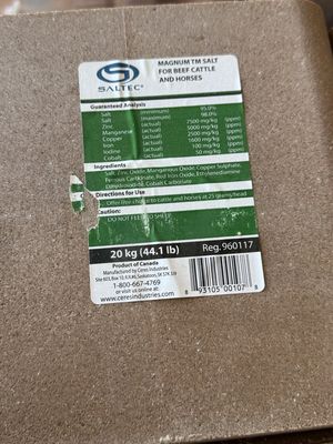 CI SALTEC MAGNUM TM SALT BLOCK 20KG