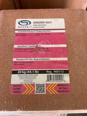 CI SALTEC SALT BLOCK IODIZED (PINK)