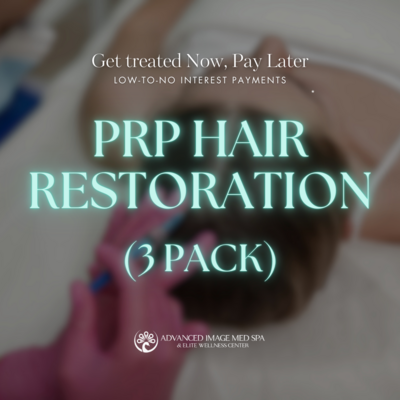 PRP Hair Restoration (3 Pack)