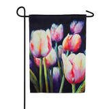 Tender is the Light Tulips - Garden Flag