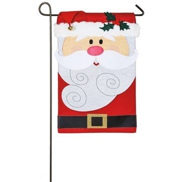 Santa Claus, Garden Flag