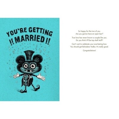 Bald Guy You&#39;re Getting Married! Card