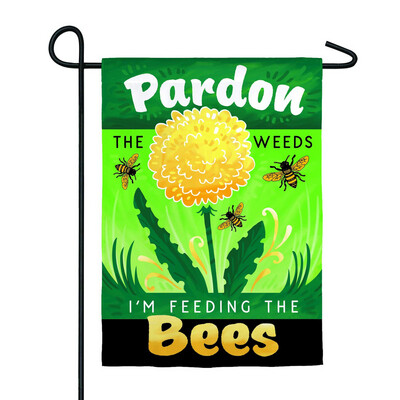 Pardon the Weeds - Garden Flag