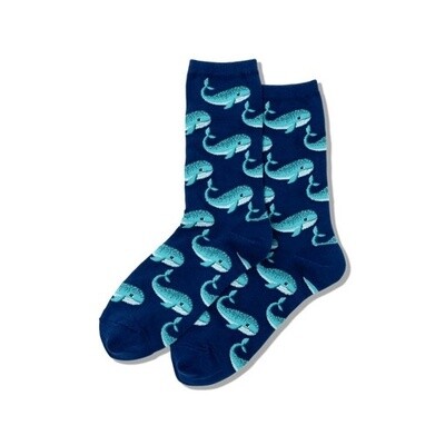 HotSox Ladies Sock, Whale