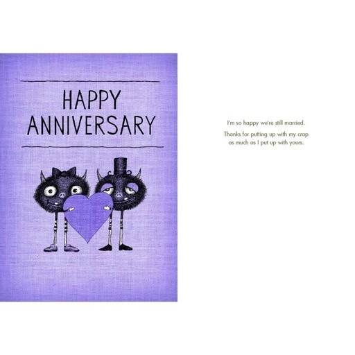 Bald Guy  Happy Anniversary! Card