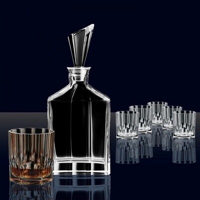 Nachtmann Aspen Whiskey Decanter S/7
