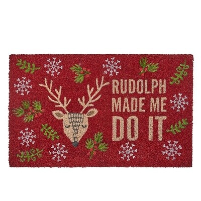 Rudolph Made Me Doormat