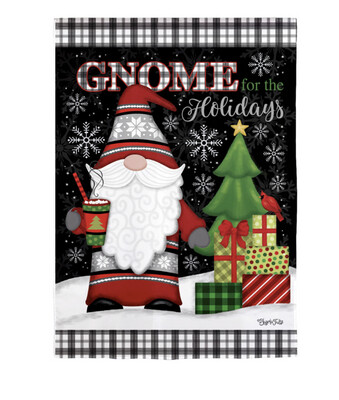 Gnome for the Holidays, Garden Flag