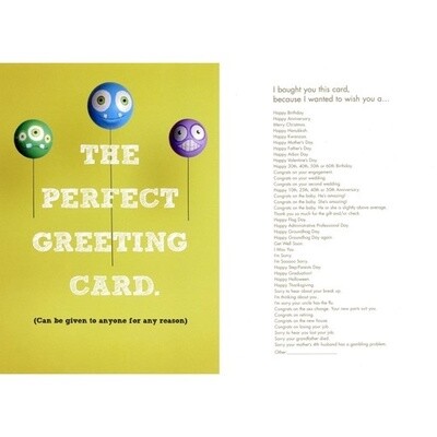 Bald Guy The Perfect Greeting Card Card
