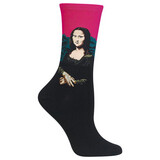 HotSox Ladies &quot;Collection&quot; Sock, Da Vinci&#39;s Mona Lisa