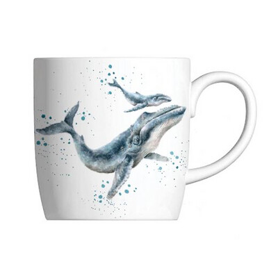 Wrendale Mug, Marine Blue