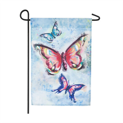 Butterfly Kaleidoscope - Garden Flag