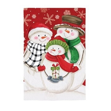 Snow Family, Garden Flag
