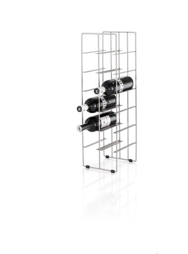 Blomus Pilare Wine Rack - 12 Bottle, Colour: Stainless