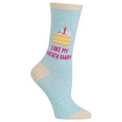 HotSox Ladies Sock, Cake My Breath Away