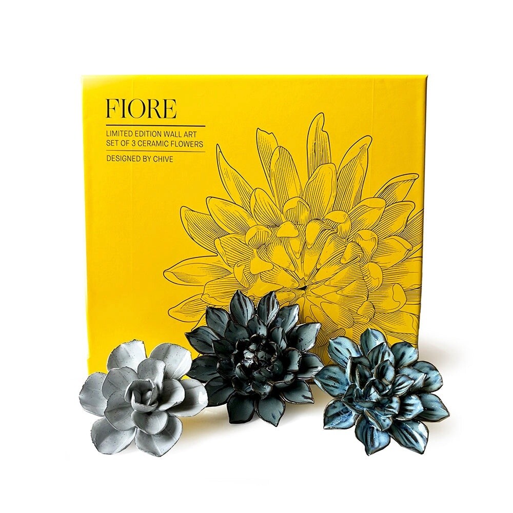 Ceramic Flowers Set, Fiore