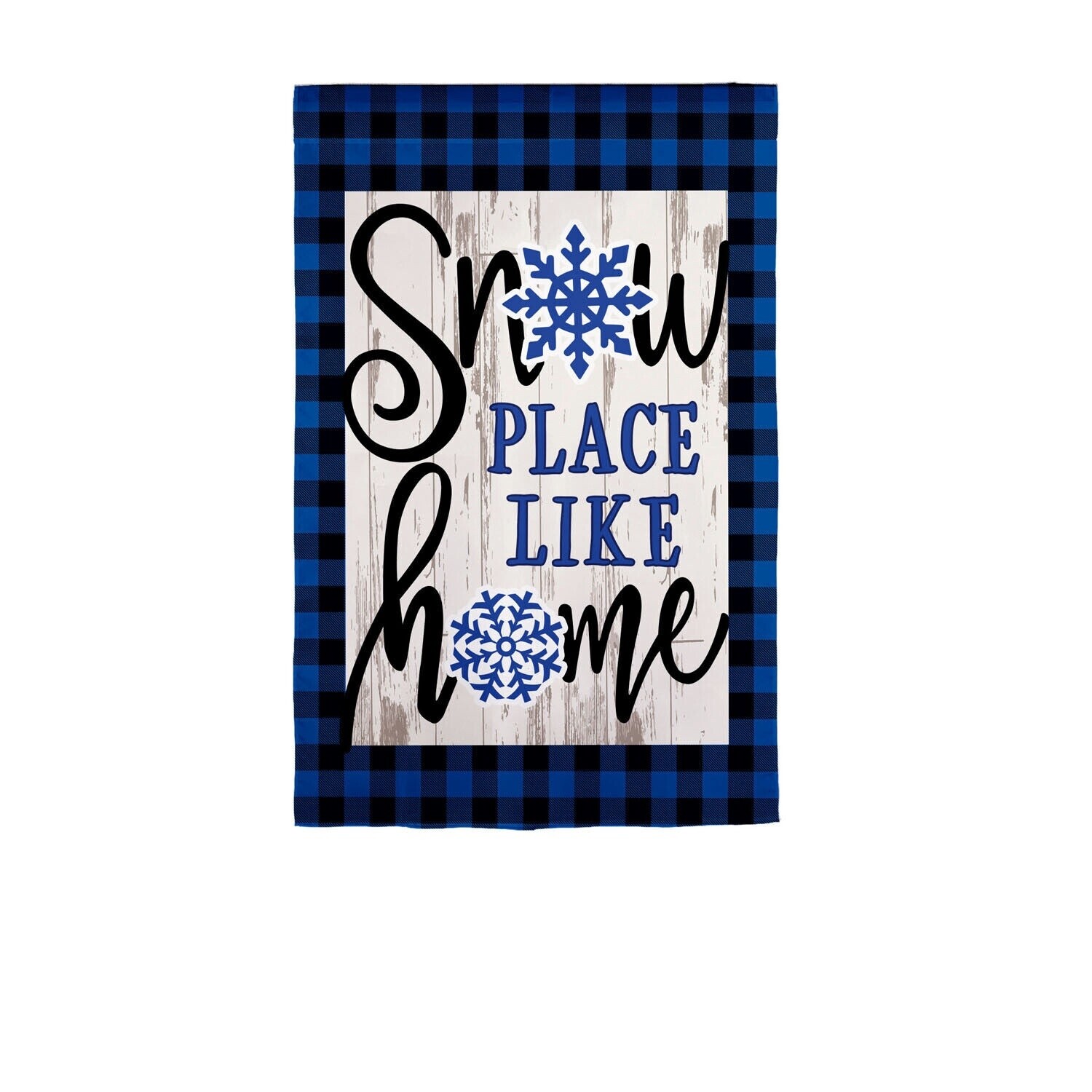 Snow Place Like Home - Garden Flag