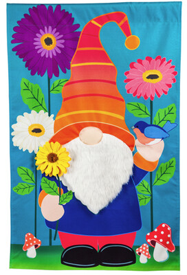 Garden Gnome - Garden Flag